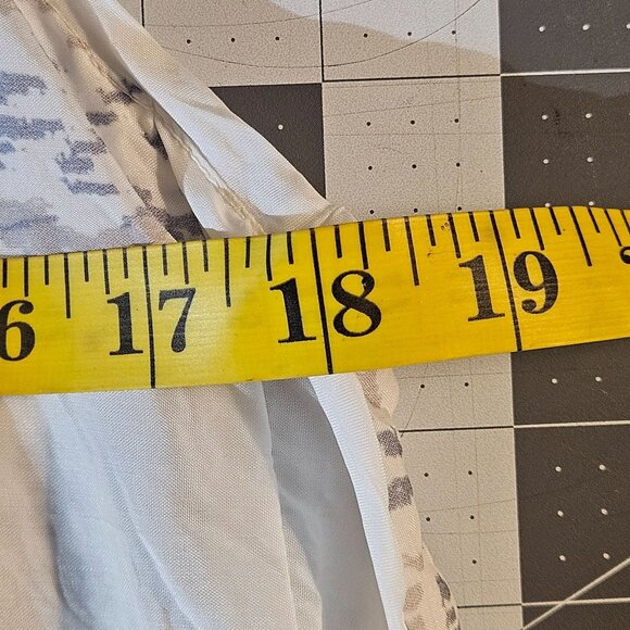 Johnny Was Women’s Ivory S Artisanal Core Cottage Boho Chic Rayon Summer Top - Picture 8 of 14